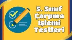 5. Sınıf Doğal Sayılarla Çarpma İşlemi Test Çöz içeriğine ait görsel